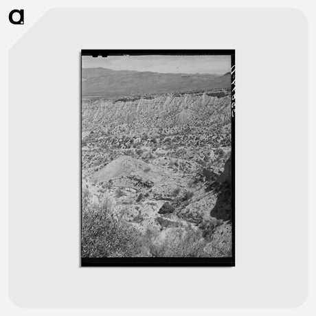 アートポストカード-Apache Trail Canyon
 - ラッセル リー Postcard.