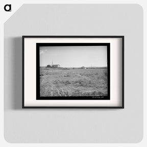 アートポスター-Farmstead on Black Canyon Project
 - ラッセル リー Poster.