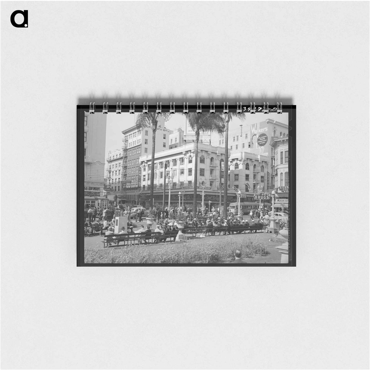 アートメモ帳-Square in Midtown, San Diego
 - ラッセル リー Memo.