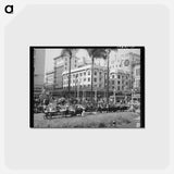 アートポストカード-Square in Midtown, San Diego
 - ラッセル リー Postcard.