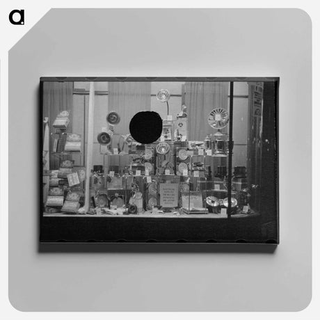アートパネル-Drugstore Window, Washington, D.C.
 - ラッセル リー Canvas.