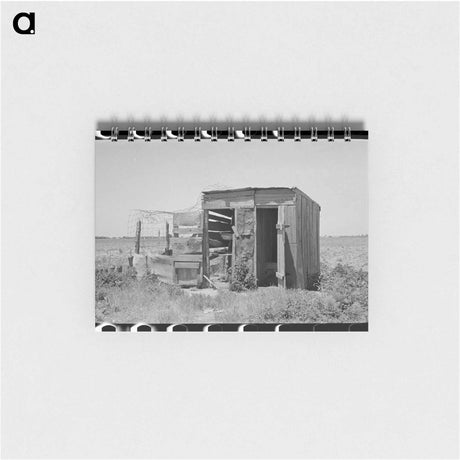アートメモ帳-Combination Henhouse and Privy
 - ラッセル リー Memo.