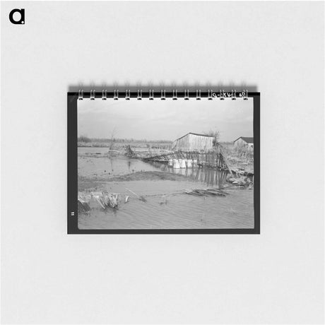 アートメモ帳-Flooded Farmland
 - ラッセル リー Memo.