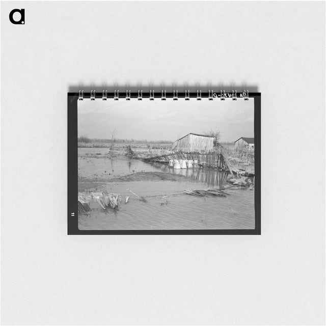 アートメモ帳-Flooded Farmland
 - ラッセル リー Memo.