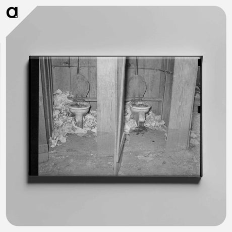 アートパネル-Privies. Mexican Corral, San Antonio, Texas
 - ラッセル リー Canvas.