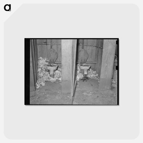 アートポストカード-Privies. Mexican Corral, San Antonio, Texas
 - ラッセル リー Postcard.