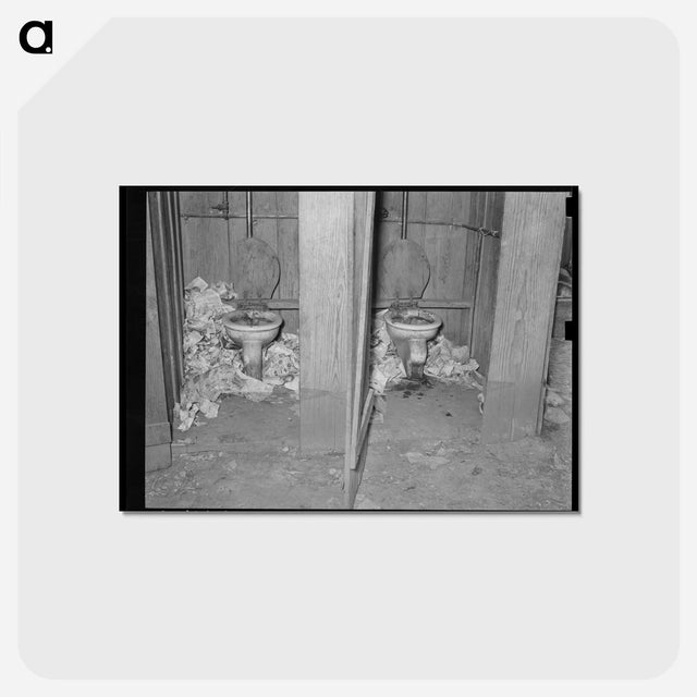 アートポストカード-Privies. Mexican Corral, San Antonio, Texas
 - ラッセル リー Postcard.