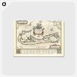 アートポストカード-Mappa aestivarum insularum, alias Barmudas dictarum
 - ボストン公共図書館 Postcard.
