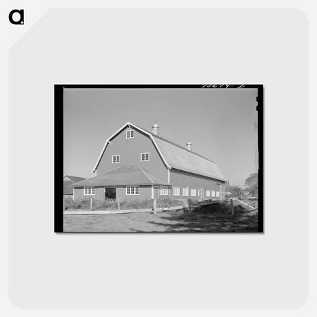 アートポストカード-Tillamook Barn
 - ラッセル リー Postcard.