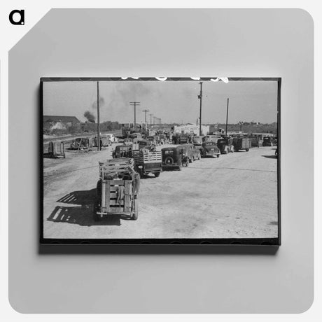 アートパネル-Stockyards, San Angelo
 - ラッセル リー Canvas.