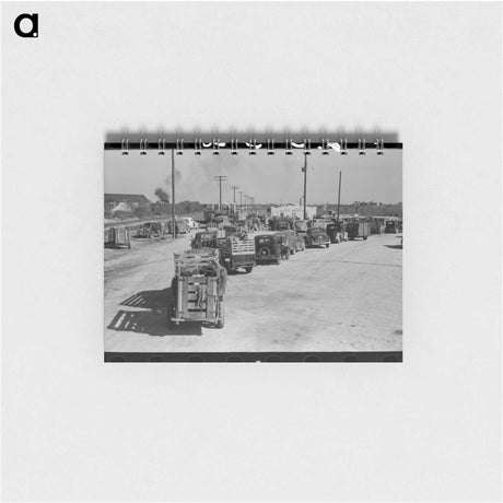 アートメモ帳-Stockyards, San Angelo
 - ラッセル リー Memo.