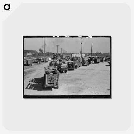 アートポストカード-Stockyards, San Angelo
 - ラッセル リー Postcard.