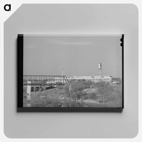 アートパネル-Textile Mills, New Braunfels
 - ラッセル リー Canvas.
