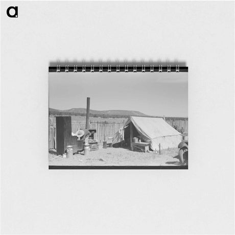 アートメモ帳-Caudills' Temporary Camp
 - ラッセル リー Memo.