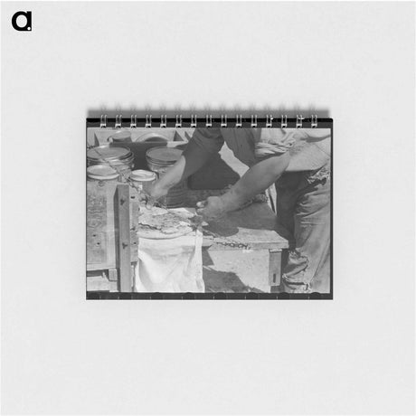 アートメモ帳-Cook with Dutch Oven Bread
 - ラッセル リー Memo.