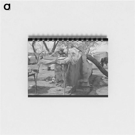 アートメモ帳-Migrant Tent Camp
 - ラッセル リー Memo.