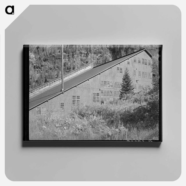 アートパネル-Camp Bird Gold Mill
 - ラッセル リー Canvas.