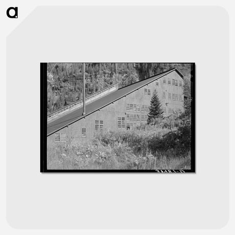 アートポストカード-Camp Bird Gold Mill
 - ラッセル リー Postcard.