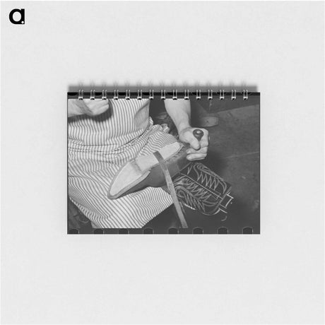 アートメモ帳-Cowboy Bootmaking
 - ラッセル リー Memo.