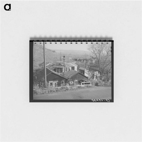 アートメモ帳-Chinatown, New Castle, California
 - ラッセル リー Memo.