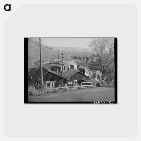 アートポストカード-Chinatown, New Castle, California
 - ラッセル リー Postcard.
