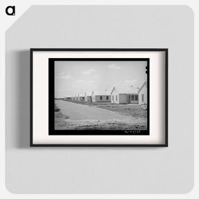 アートポスター-Robstown Labor Camp Houses
 - ラッセル リー Poster.