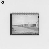アートメモ帳-Robstown Labor Camp Houses
 - ラッセル リー Memo.