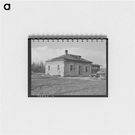 アートメモ帳-Farmhouse on Cut-Over Land
 - ラッセル リー Memo.