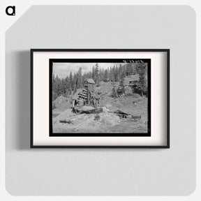 アートポスター-Abandoned Mine, San Juan County
 - ラッセル リー Poster.