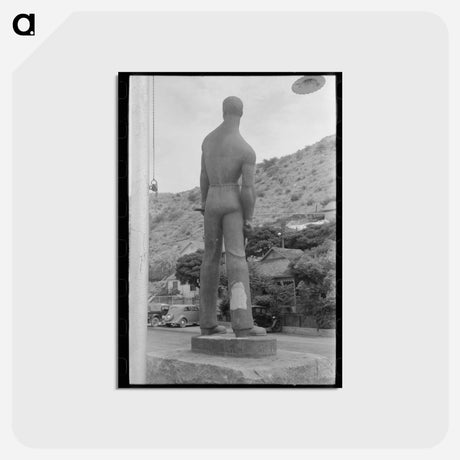 アートポストカード-Bisbee Miners Monument
 - ラッセル リー Postcard.