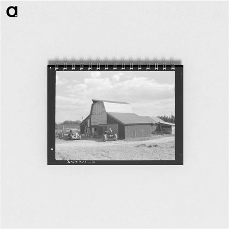 アートメモ帳-Barn on Panchot's Farm
 - ラッセル リー Memo.