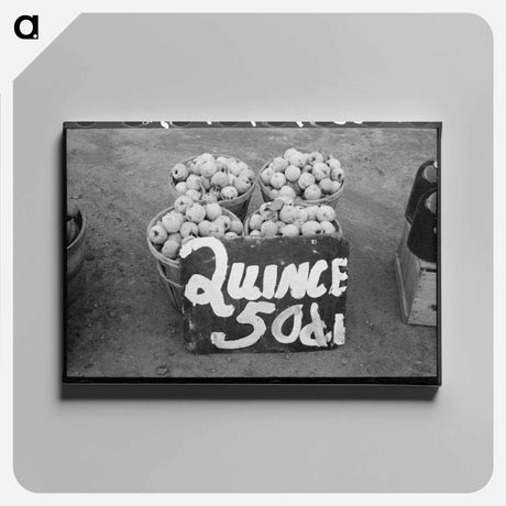 アートパネル-Quinces at Roadside Stand
 - ラッセル リー Canvas.