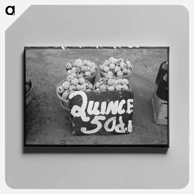 アートパネル-Quinces at Roadside Stand
 - ラッセル リー Canvas.