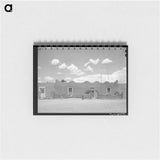 アートメモ帳-Adobe House, Costilla
 - ラッセル リー Memo.
