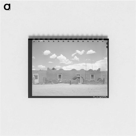 アートメモ帳-Adobe House, Costilla
 - ラッセル リー Memo.