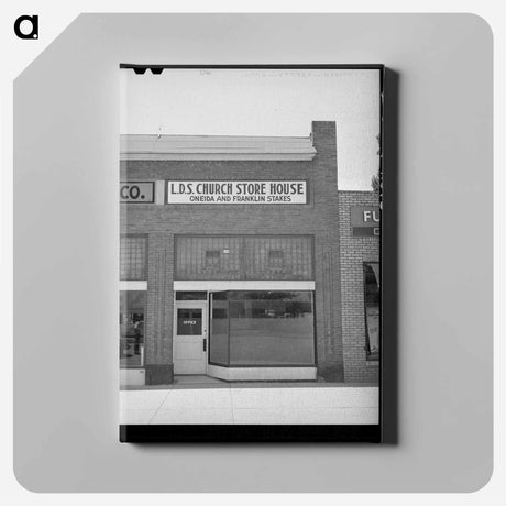 アートパネル-Latter Day Saints Storehouse
 - ラッセル リー Canvas.