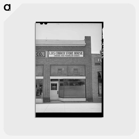 アートポストカード-Latter Day Saints Storehouse
 - ラッセル リー Postcard.