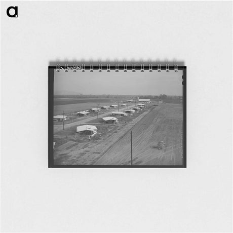 アートメモ帳-Mineral King Cooperative Farm Houses
 - ラッセル リー Memo.
