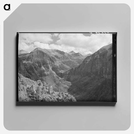 アートパネル-Mountain Valley near Telluride
 - ラッセル リー Canvas.