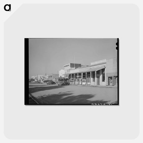 アートポストカード-Willcox Main Street
 - ラッセル リー Postcard.
