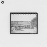 アートメモ帳-Barn, Santa Clara, Utah
 - ラッセル リー Memo.