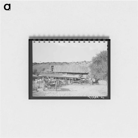 アートメモ帳-Barn, Santa Clara, Utah
 - ラッセル リー Memo.