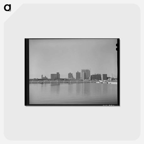 アートポストカード-Corpus Christi Seawall
 - ラッセル リー Postcard.