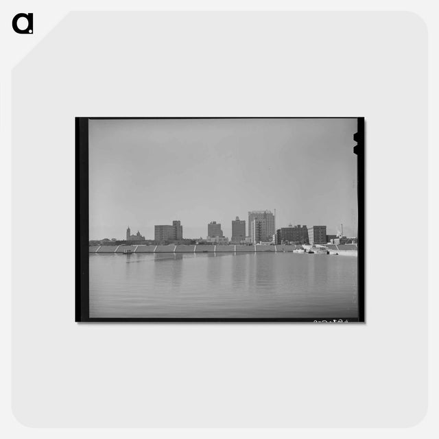 アートポストカード-Corpus Christi Seawall
 - ラッセル リー Postcard.