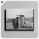 アートパネル-Mexican Privy, Robstown
 - ラッセル リー Canvas.
