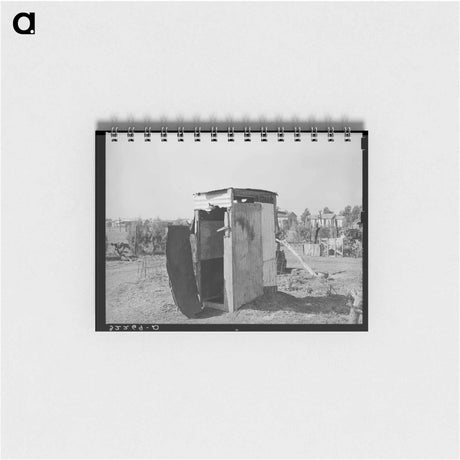 アートメモ帳-Mexican Privy, Robstown
 - ラッセル リー Memo.