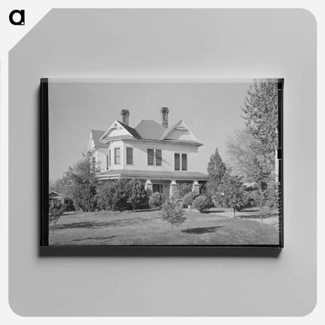 アートパネル-Residence. San Augustine, Texas
 - ラッセル リー Canvas.