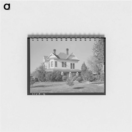 アートメモ帳-Residence. San Augustine, Texas
 - ラッセル リー Memo.
