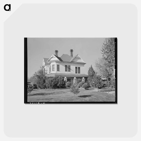 アートポストカード-Residence. San Augustine, Texas
 - ラッセル リー Postcard.