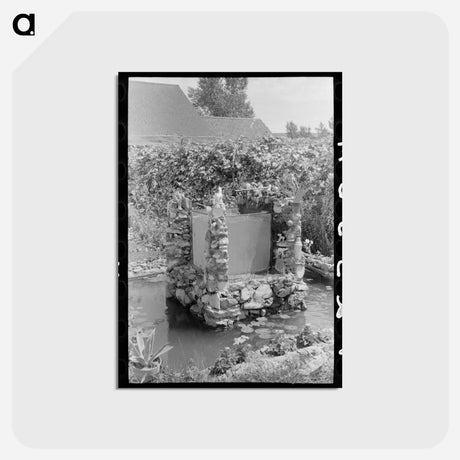 アートポストカード-Cimarron Garden
 - ラッセル リー Postcard.